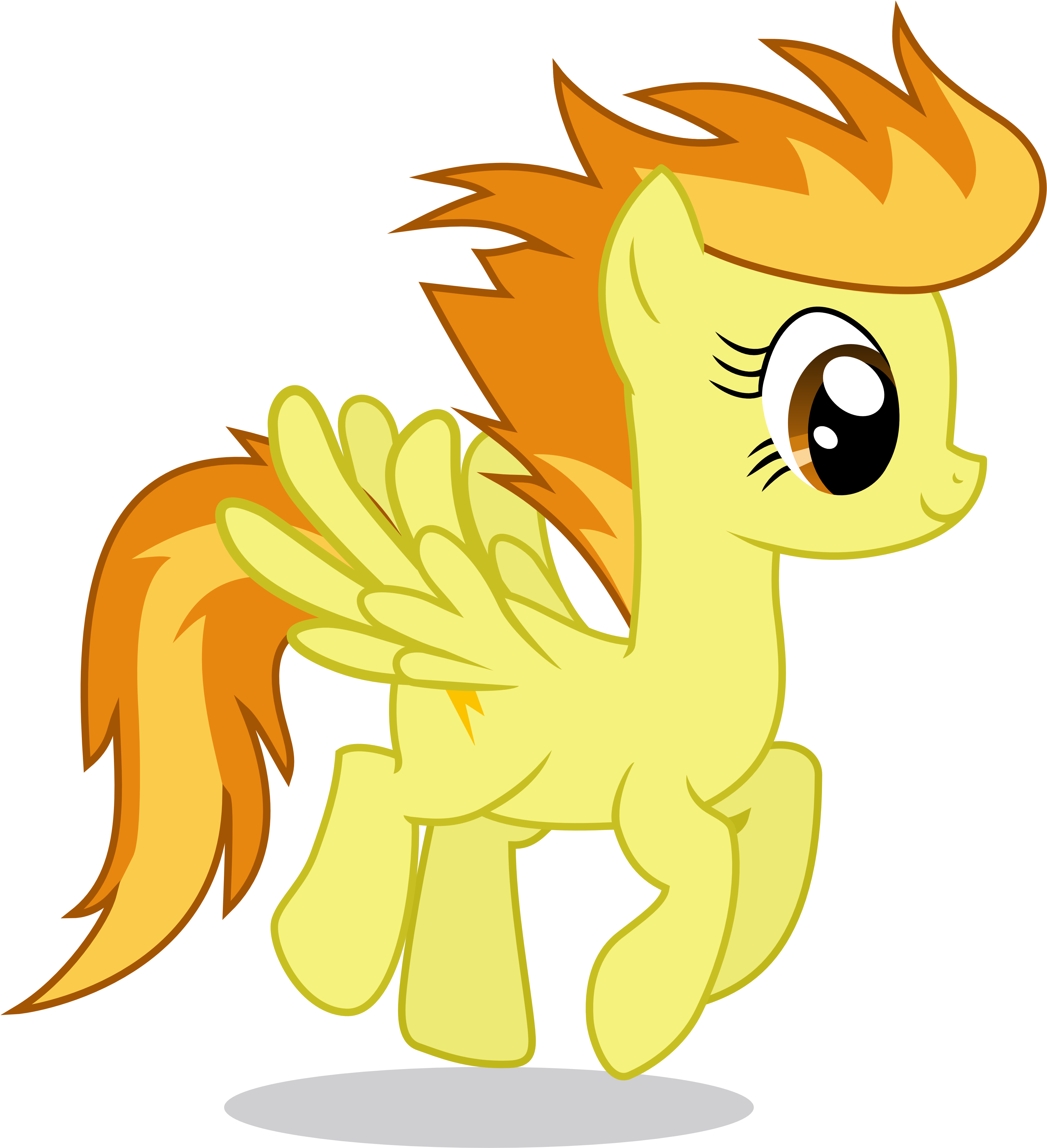 Spitfire Hovering By 90sigma - Mlp Spitfire Without Suit (4000x4400)