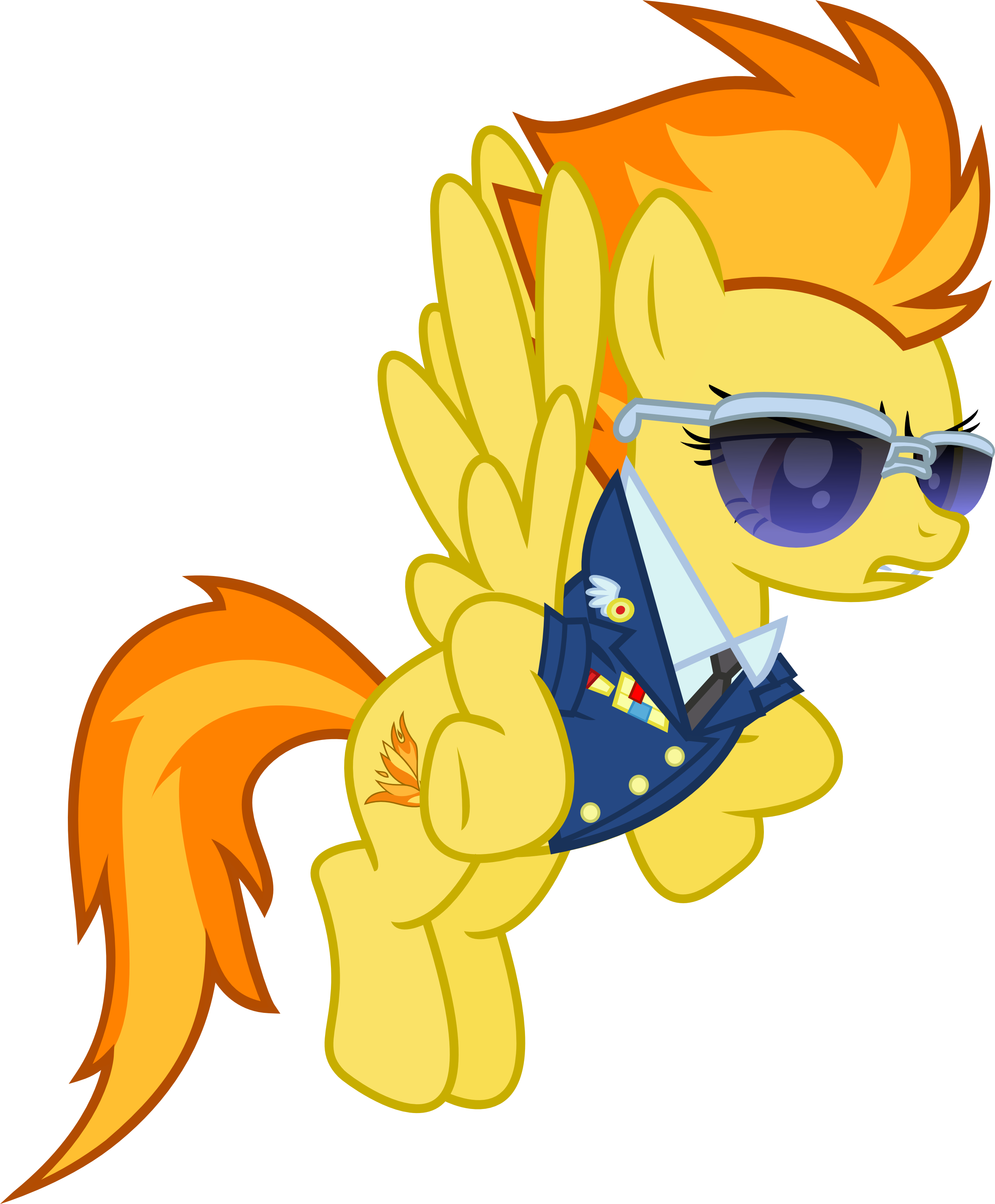 Spitfire By Vector Brony Spitfire By Vector Brony - Little Pony Friendship Is Magic (2712x3282)