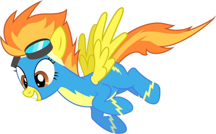 Fanmade Spitfire Wonderbolts Costume - Spitfire Pegasus (900x568)