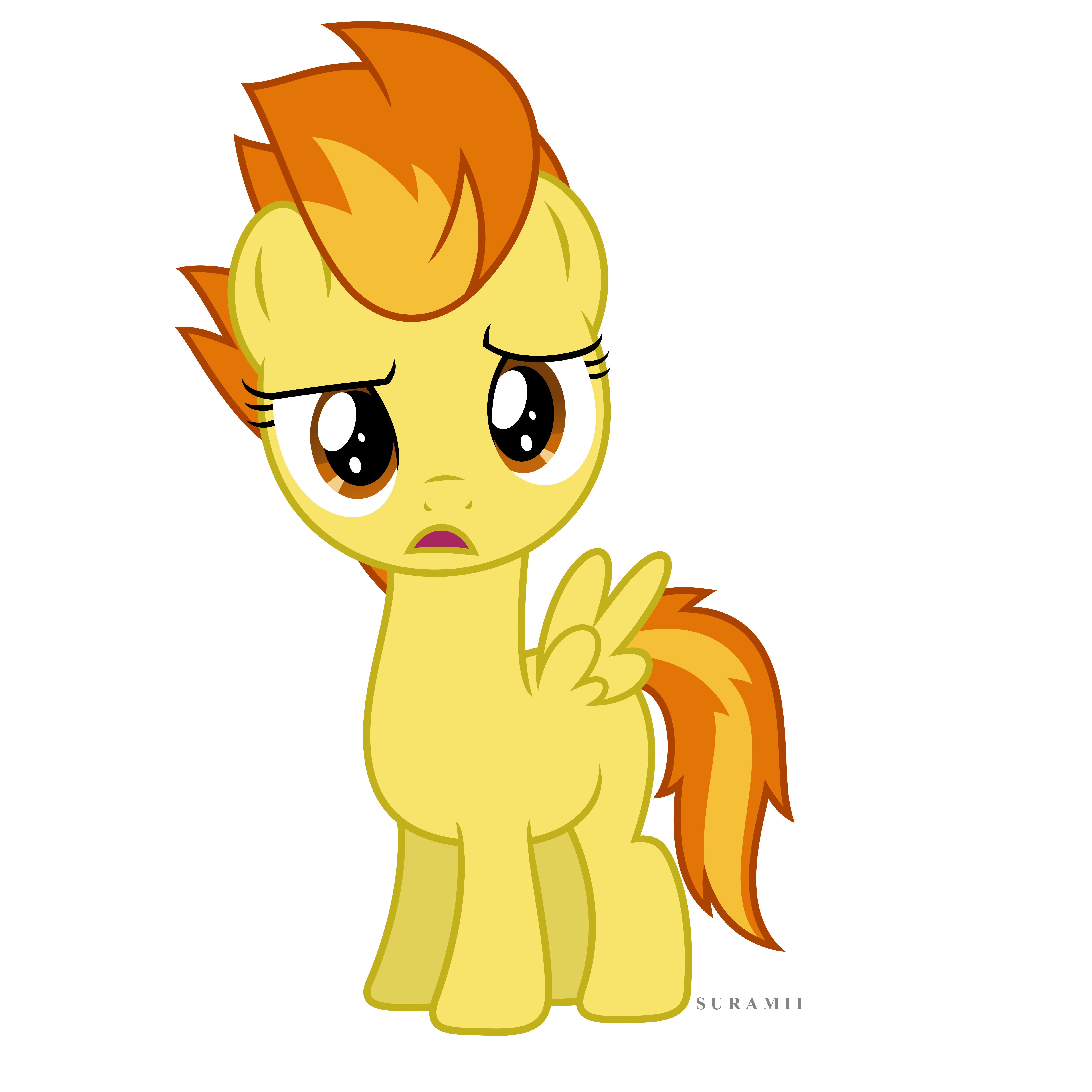 Filly Spitfire By Suramii - Mlp Filly Spitfire (6000x6000)