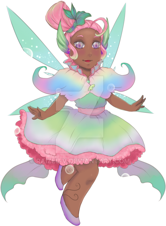 Monster Girl Challenge - Fairy Monster Girl (600x776)