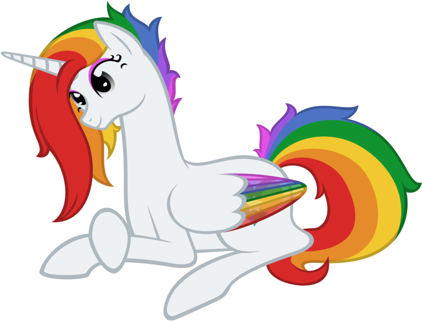 Rainbow Dash As A Filly Coloring Pages Download - Rainbow Alicorn (900x695)