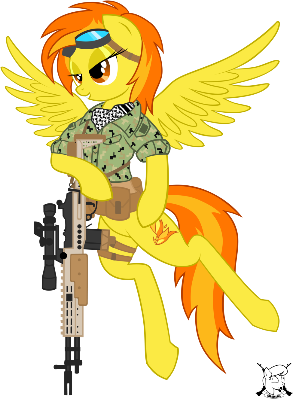 Spitfire By Shadawg - Mlp Fim Spitfire (1024x1403)