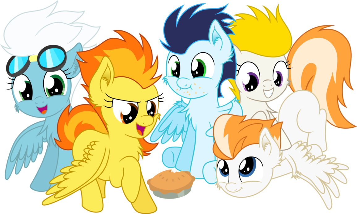 Collab Filly Wonderbolts By Mactavish1 - Wonderbolts My Little Pony (1155x692)