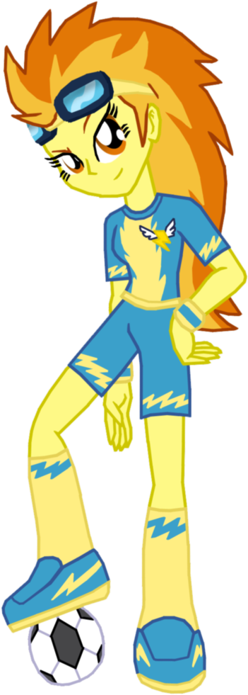 Spitfire By Ferrokiva - My Little Pony: Equestria Girls (774x1032)