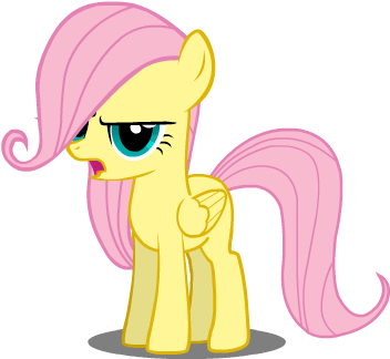 Mlp Fluttershy Filly Base (366x332)