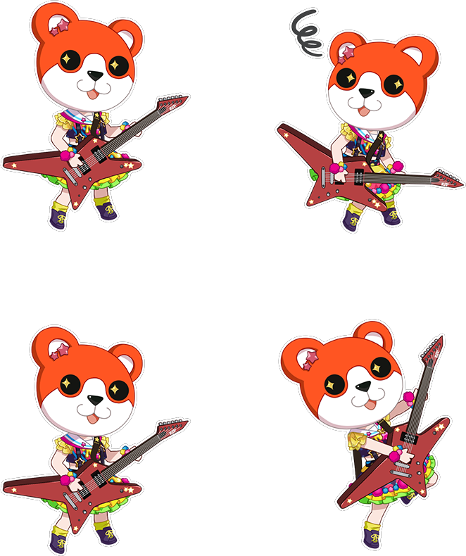 Here Are The Poppin'party April Fools Chibis - Bang Dream! (662x790)