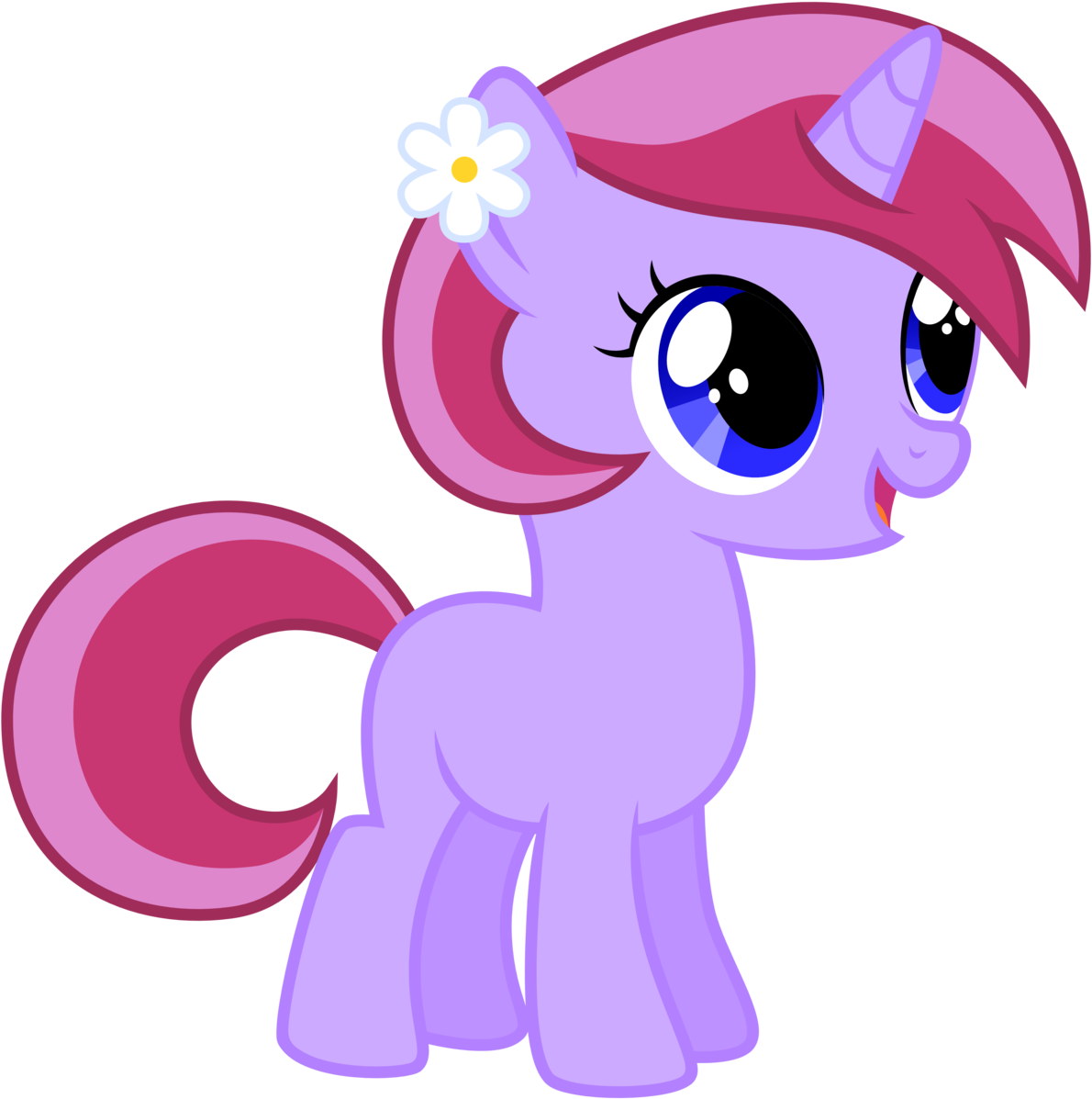 Lilac Petal Filly By Northernthestar Lilac Petal Filly - Cartoon (1600x1440)