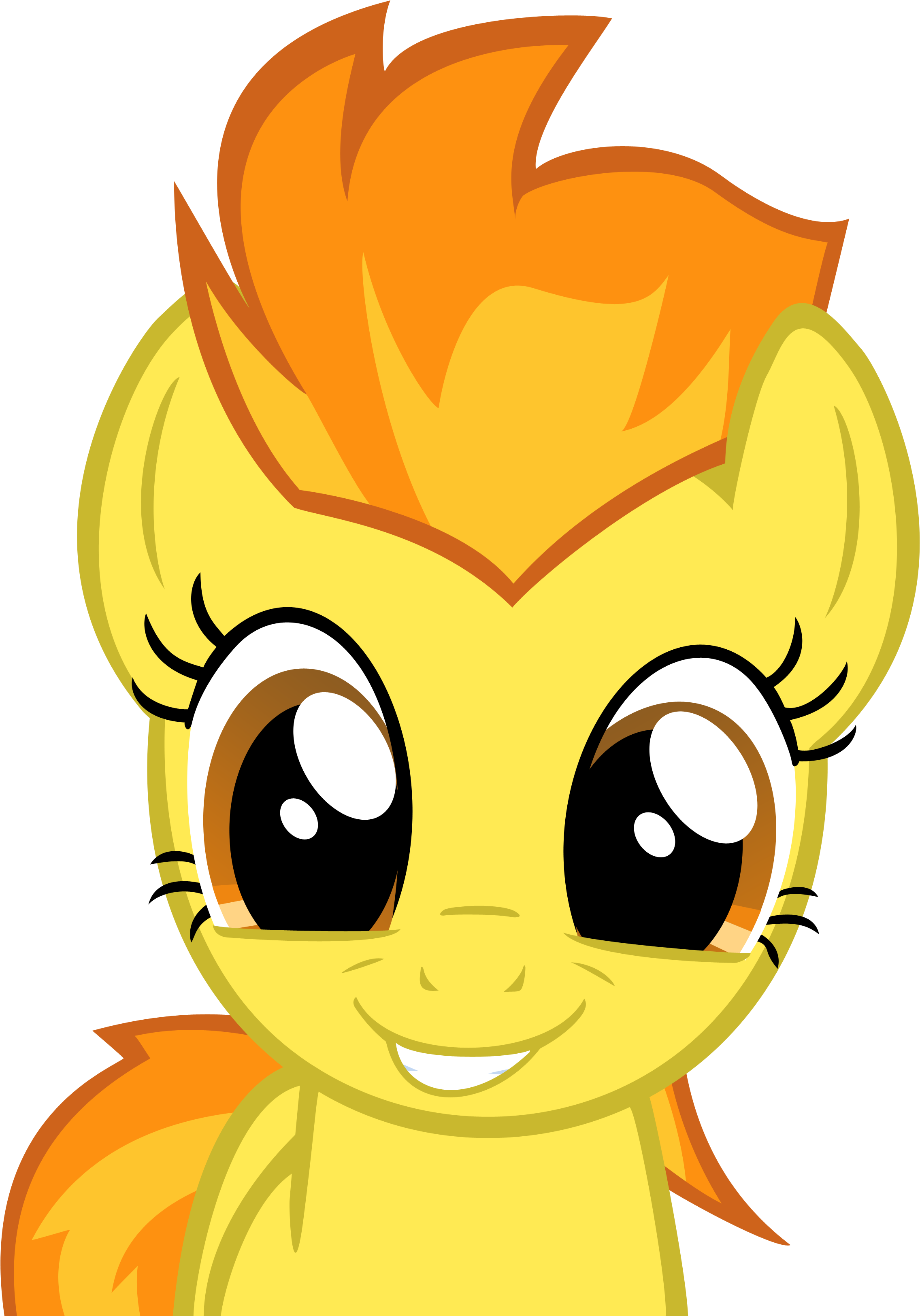 Spitfire With Her Cutest Face On - Pinkie Pie Is Watching You (3000x3594)