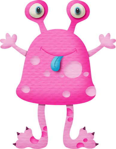 Creature Clipart School Monster - Sweet Monster Clipart (794x1024)