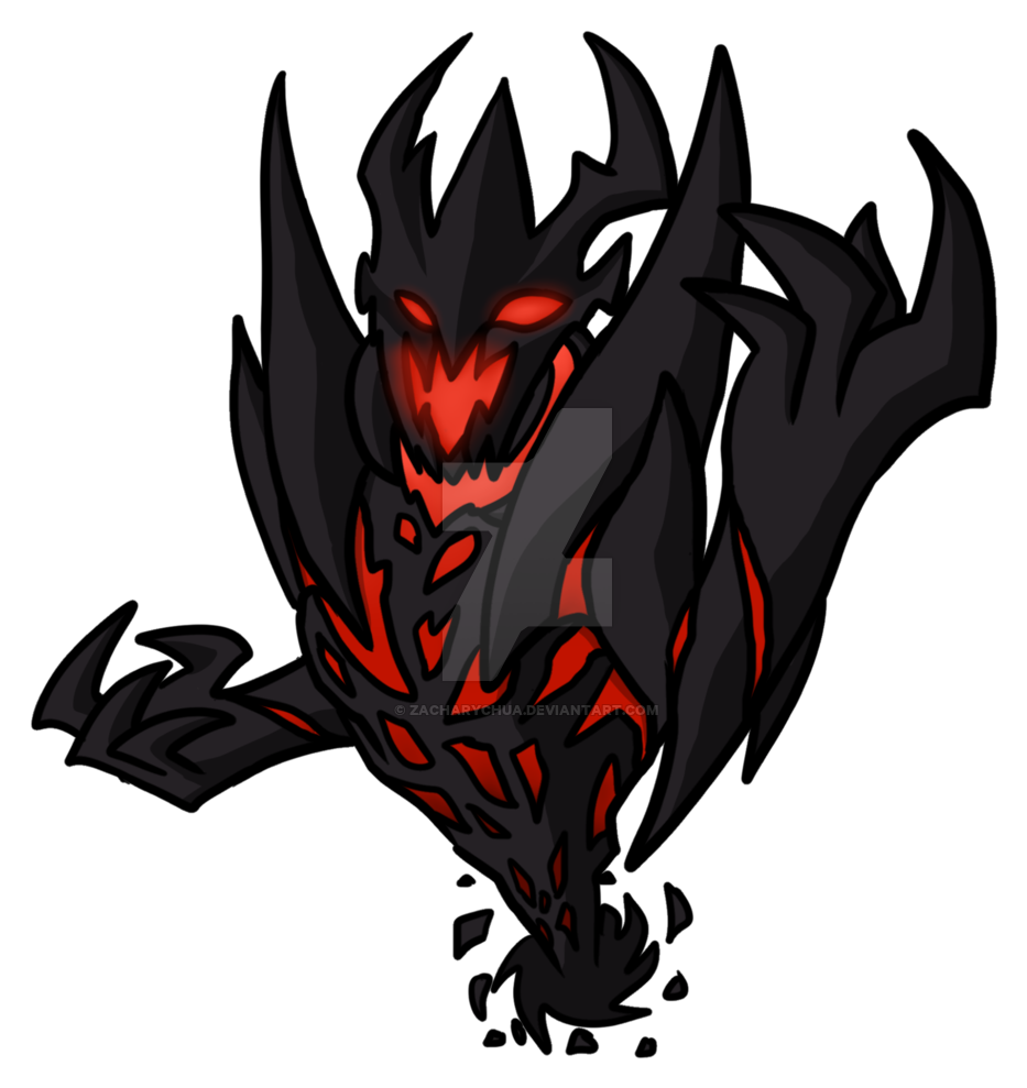Shadow fiend нарисовать поэтапно