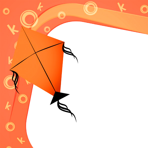 Kite Festival Special Frame Picture With Your Photo - Makar Sankranti Kites Png (500x500)