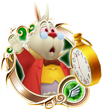 Alice In Wonderland - White Rabbit Alice Png (460x492)