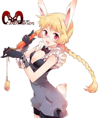 White Rabbit Alice In Wonderland Anime (333x400)