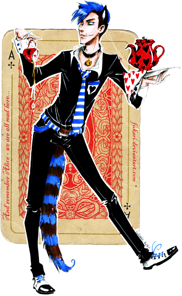 Post By Bitter Rabbit On Jun 22, 2014 At - Human Cheshire Cat Male (582x943)