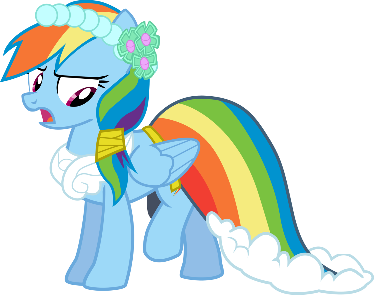 Rainbow Dash - My Little Pony Rainbow Dash Dress (1280x1008)