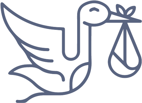 Hospital Newborn Care - White Stork (500x500)