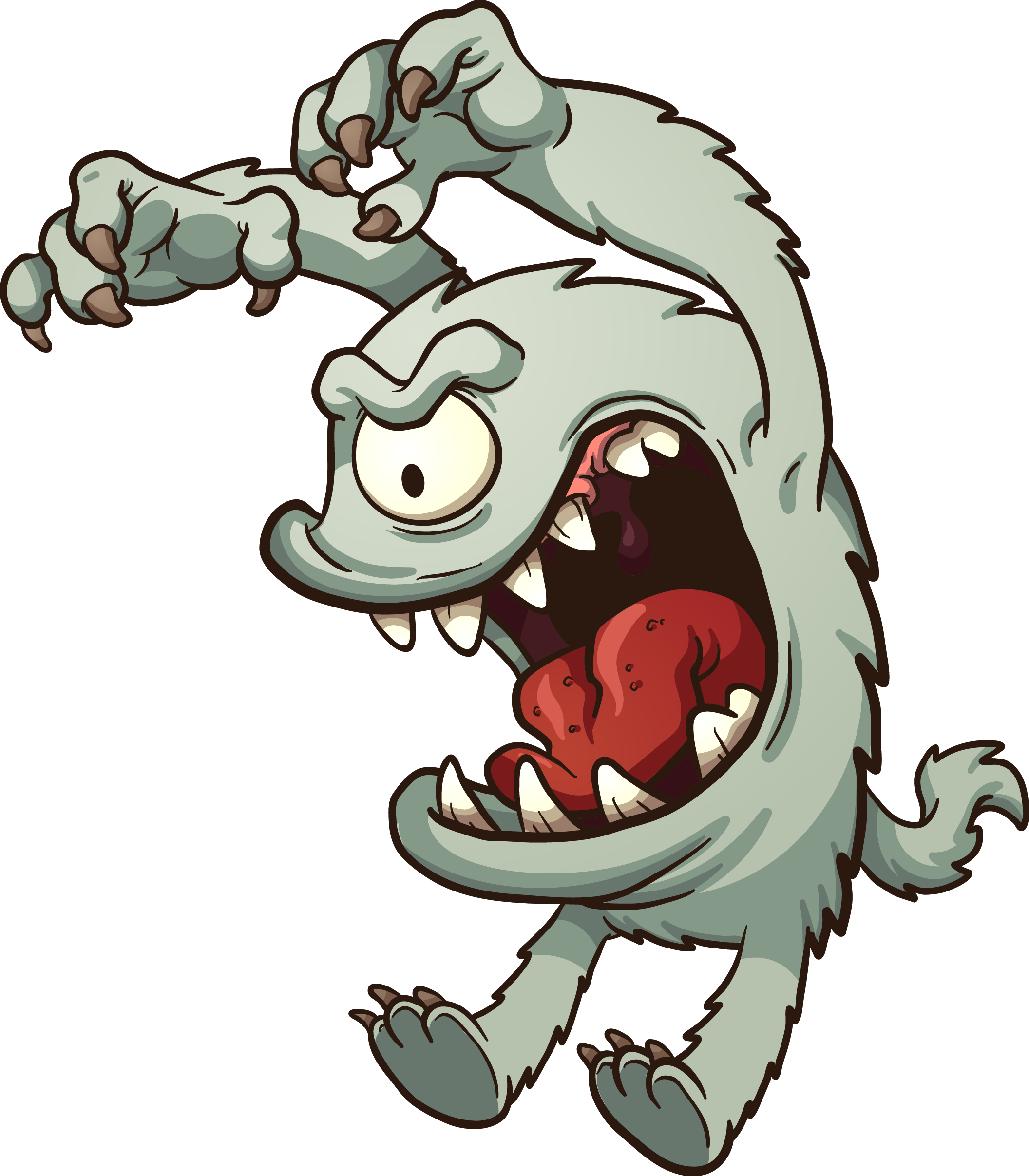 Cartoon Monster Royalty-free - Cartoon Monster (2112x2414)