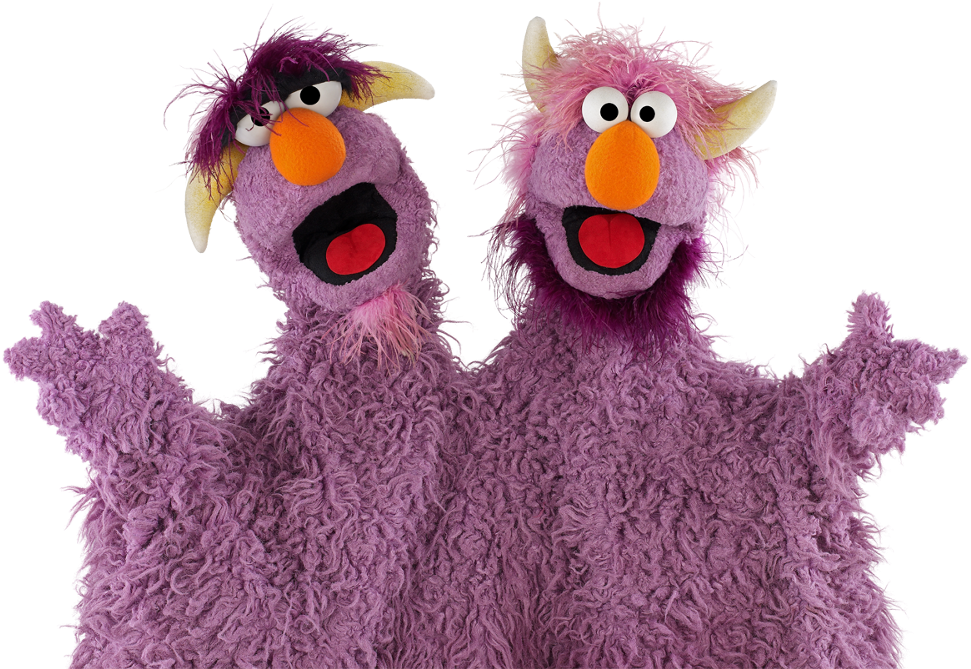 That - Sesame Street Two Headed Monster (1000x683)