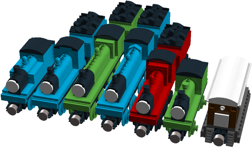 Lego Wooden Railway Engines 1 7 By Lag Roil - Lego Wooden Railway Thomas (1024x525)
