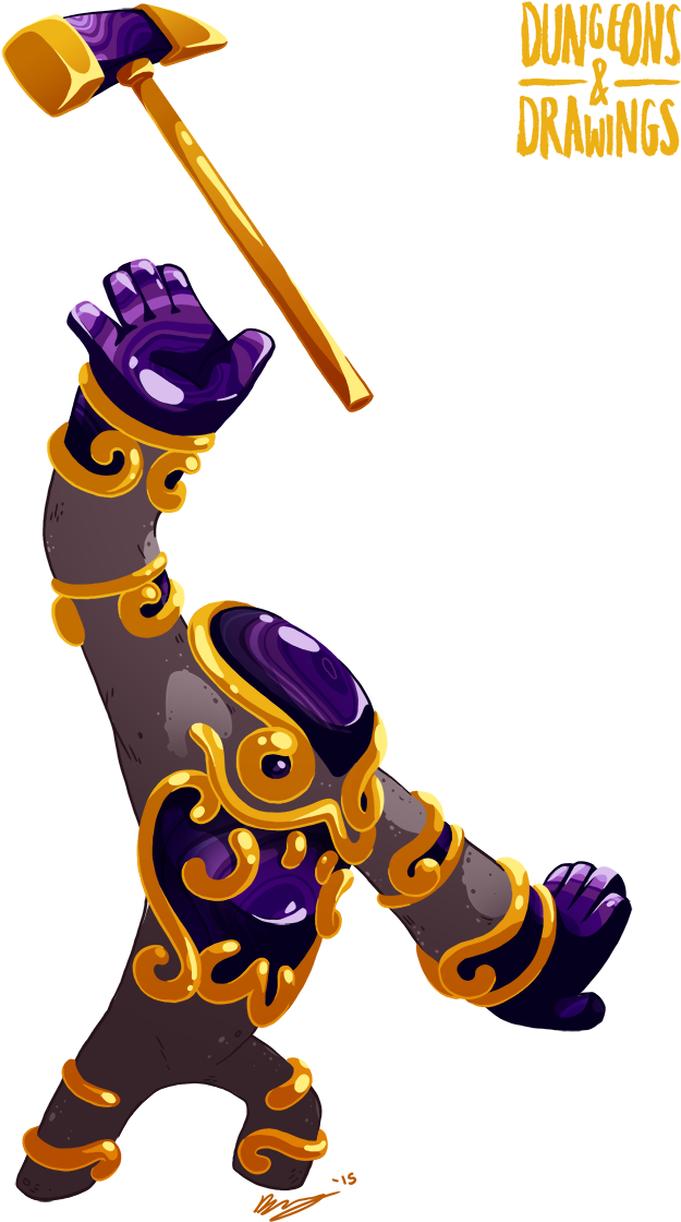 Dungeons & Drawings - Hammer Archon (750x1185)