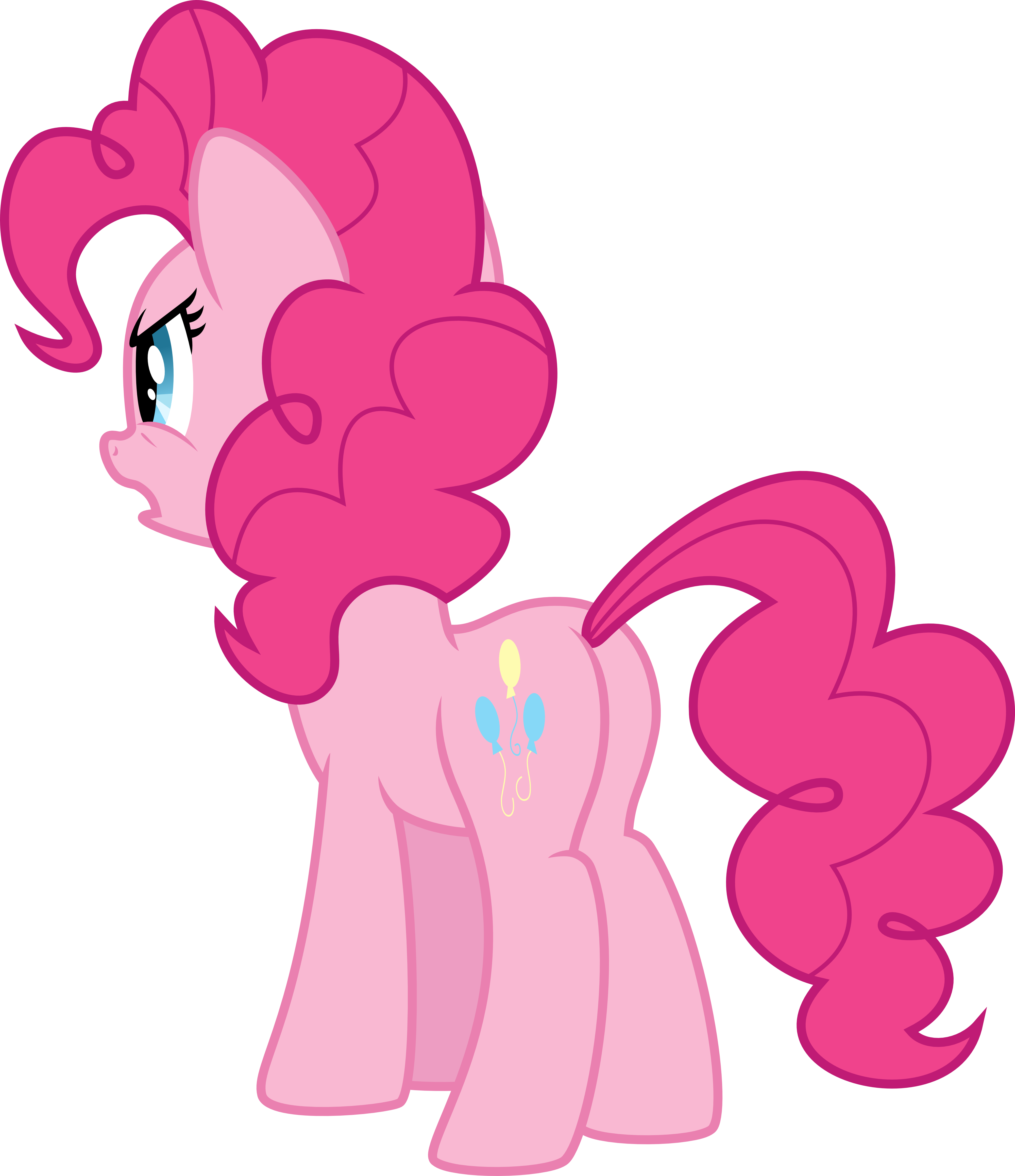 Pinkie Pie From Back (4000x4634)