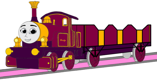 Thomas The Tank Engine Wallpaper Called Lady With Her - Rock Thomas And Friends (500x257)