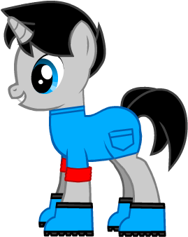 Thomas The Tank Engine As A Pony By Curtis-parish - Cartoon (830x650)