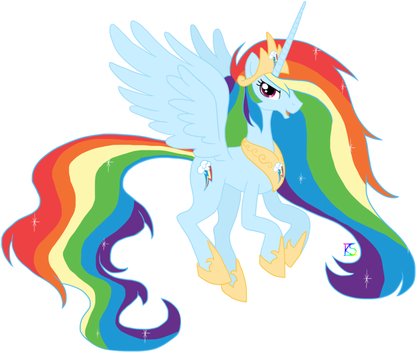 My Little Pony Friendship Is Magic Rainbow Dash Dress - Mlp Rainbow Dash Alicorn (900x756)