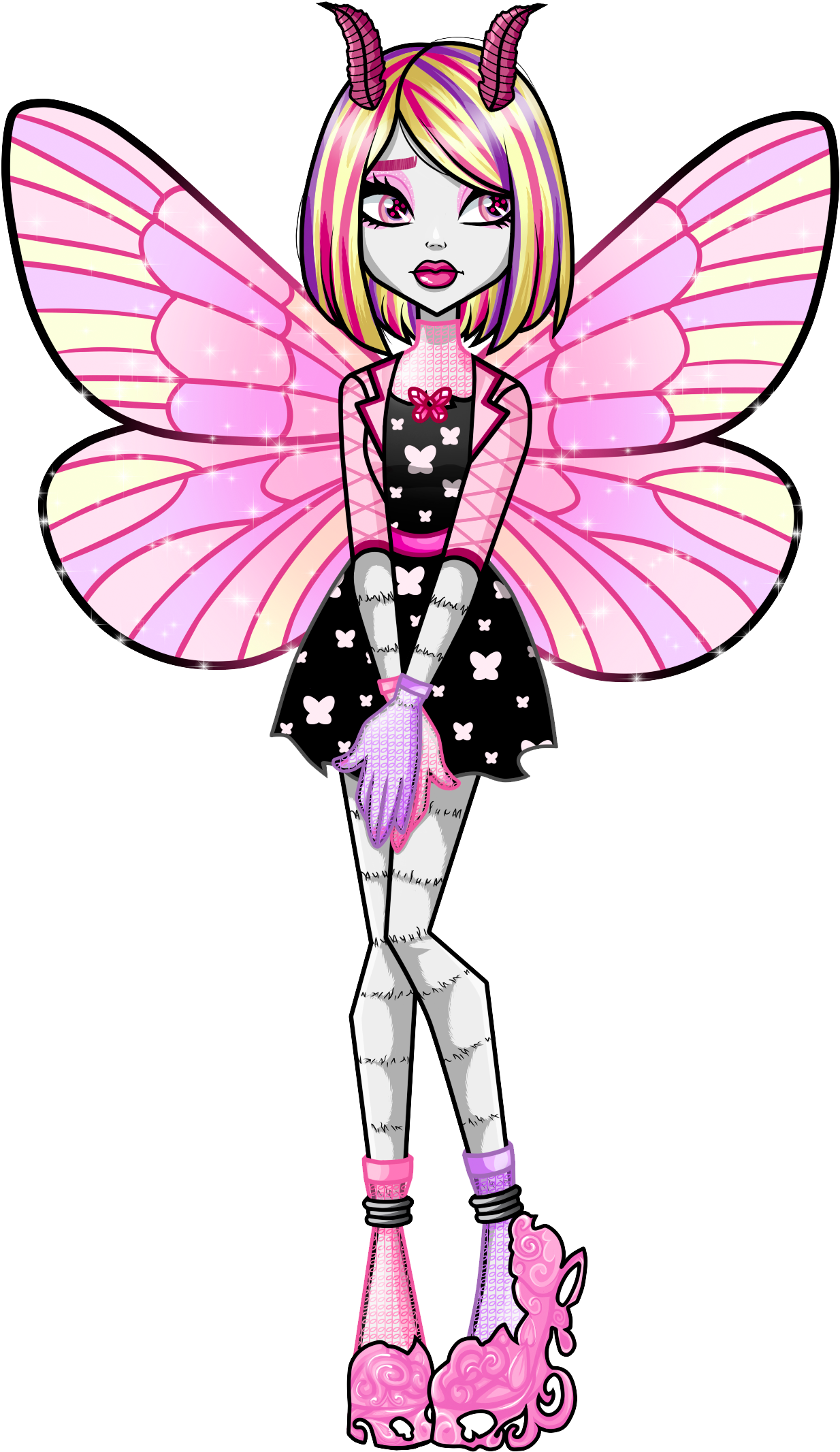 Monster High Fc By Unfreezer - Monster High Moffin Glow (1500x2400)