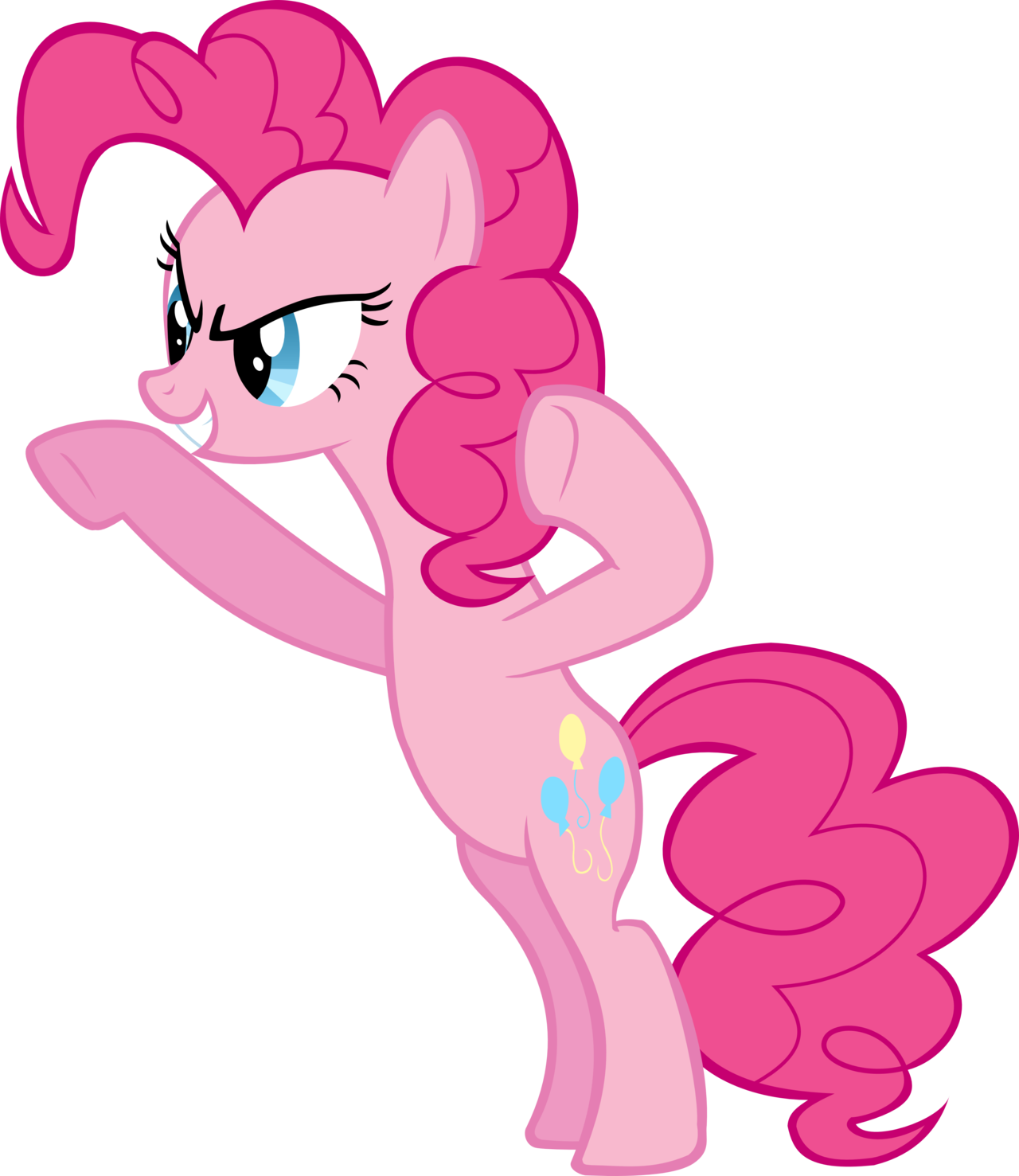 Pinkie - Mlp Pinkie Pie Angry (1280x1477)