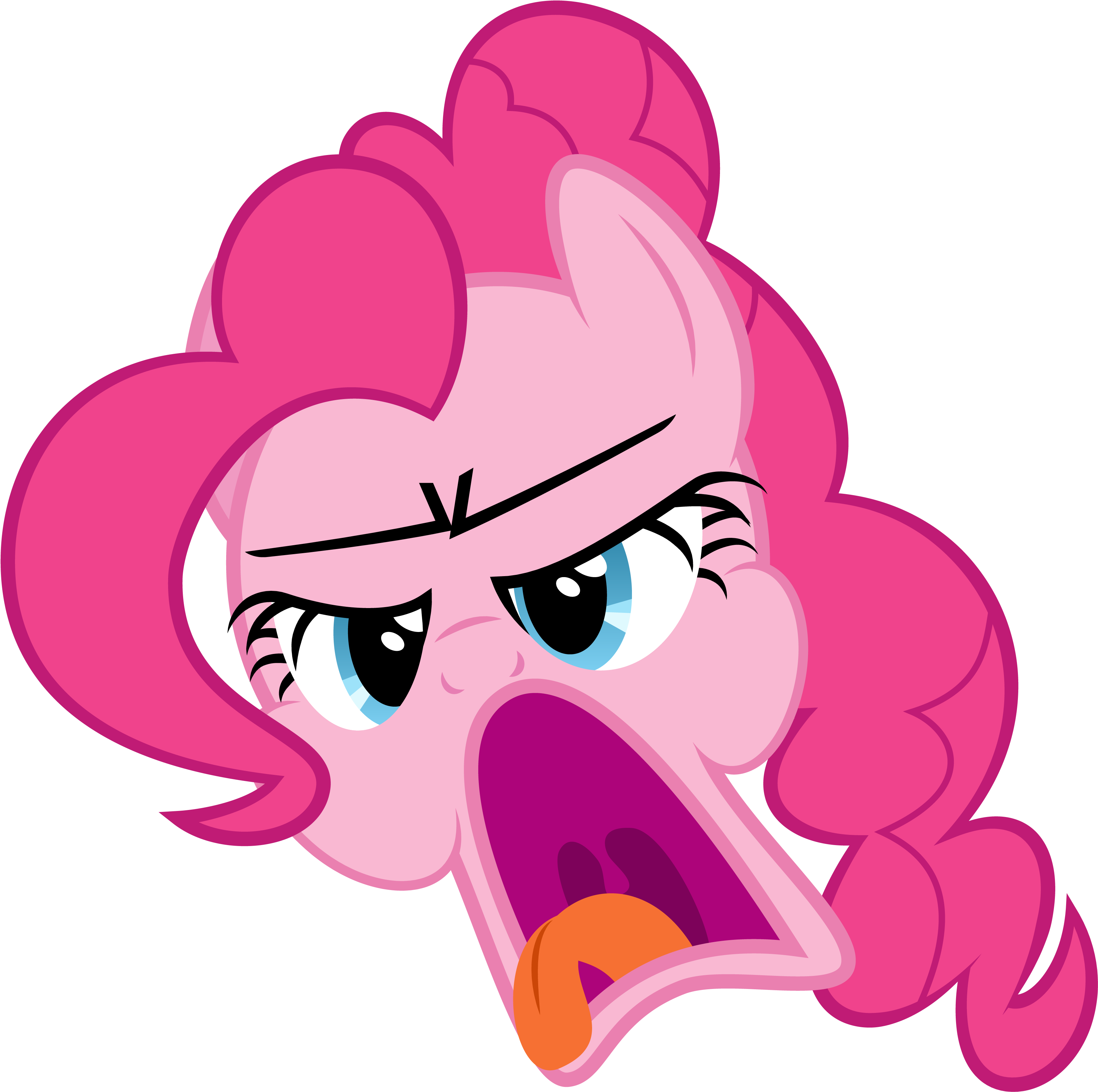 Pinkie Pie Mad - Pinkie Pie (3500x3500)
