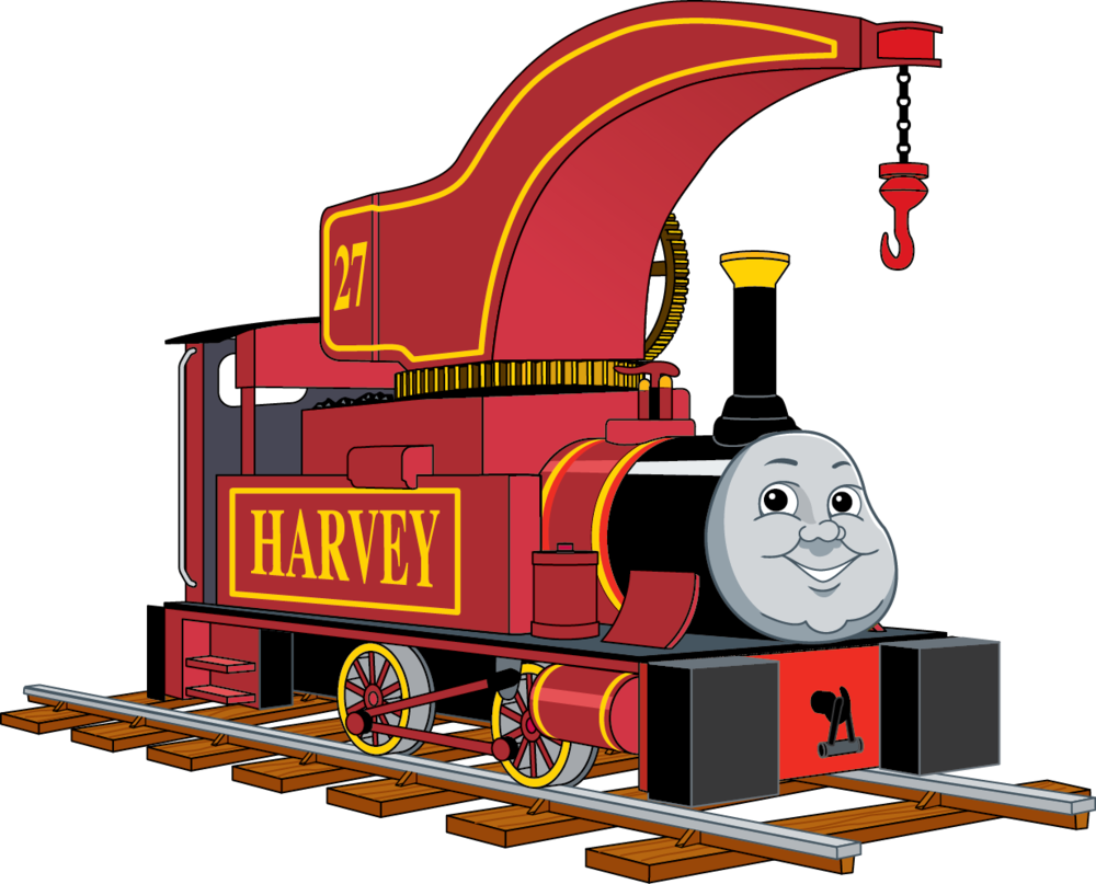 Steam Train Crane - Harvey The Train Thomas.