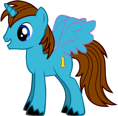 Thomas Alicorn - Rainbow Dash Y Soarin Mlp (388x399)