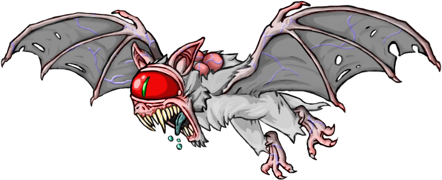 Minion Bat Albino - Cartoon (1000x390)