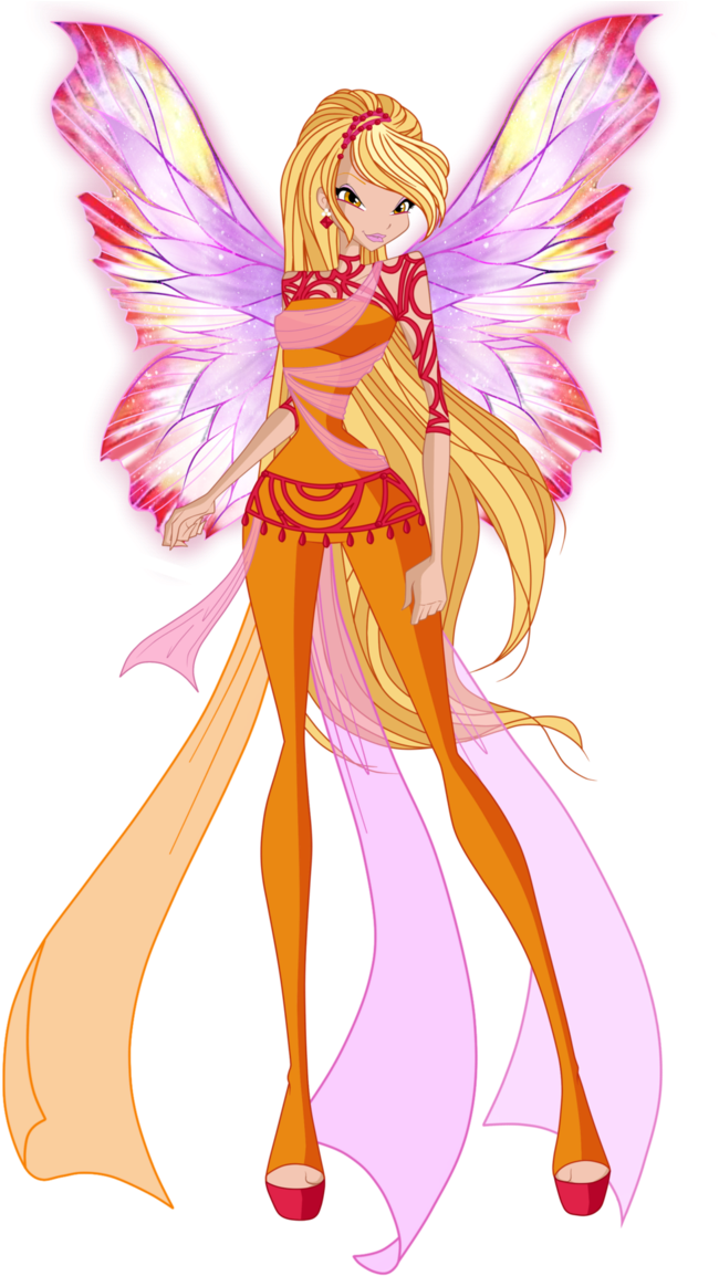 Stella Dreamix By Winx Rainbow Love - Winx Club Stella Dreamix (679x1177)