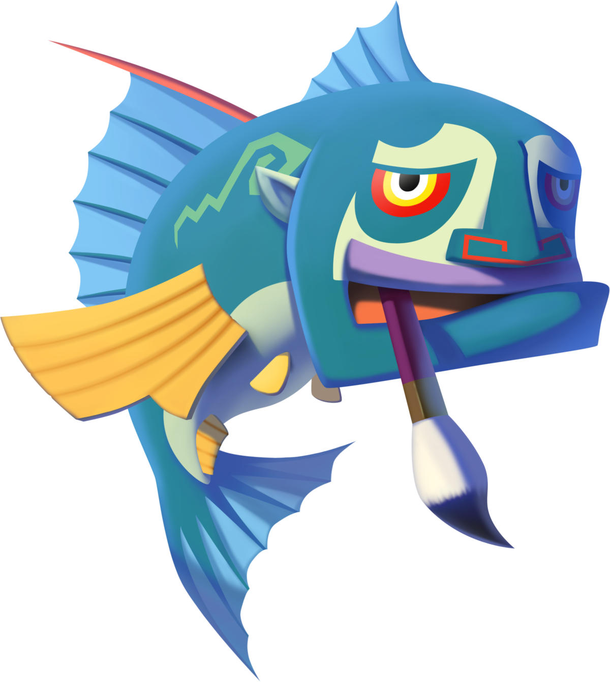 Fish From Wind Waker (1200x1341)