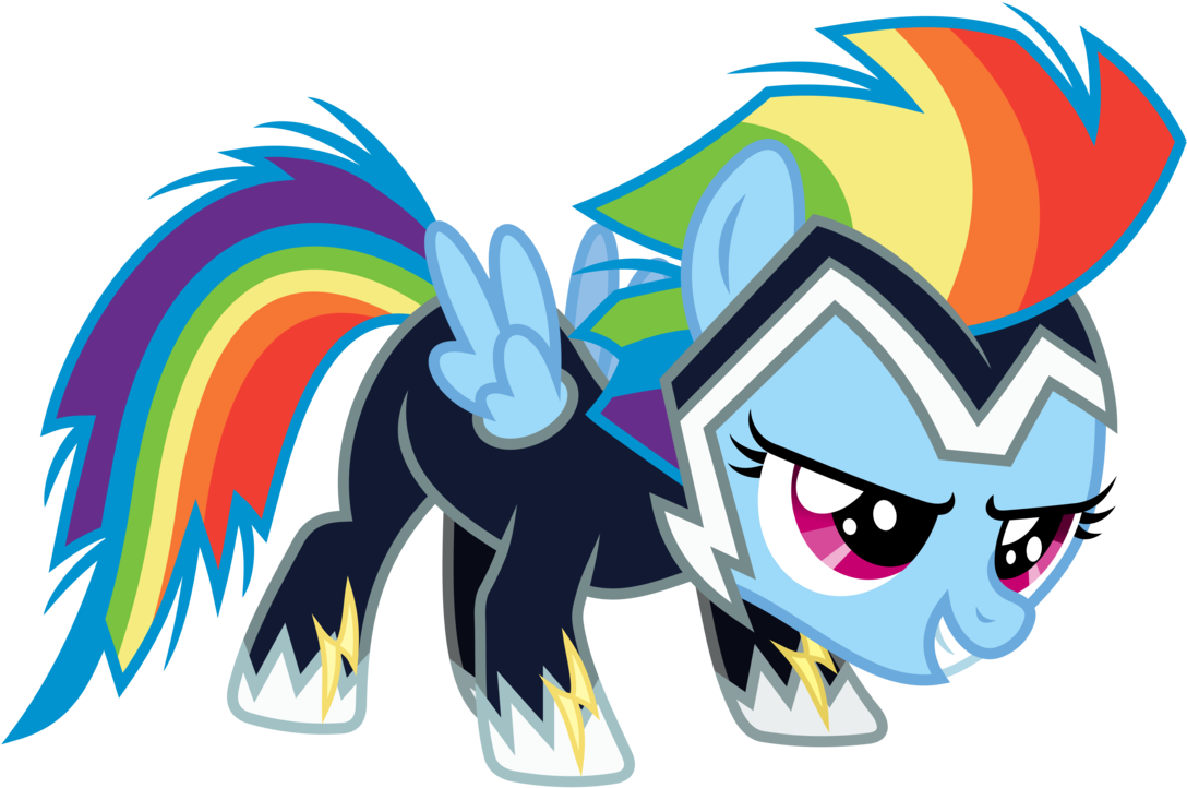 Rainbow Dash Filly In A Zap Costume By Imageconstructor - Rainbow Dash As A Filly (1095x730)