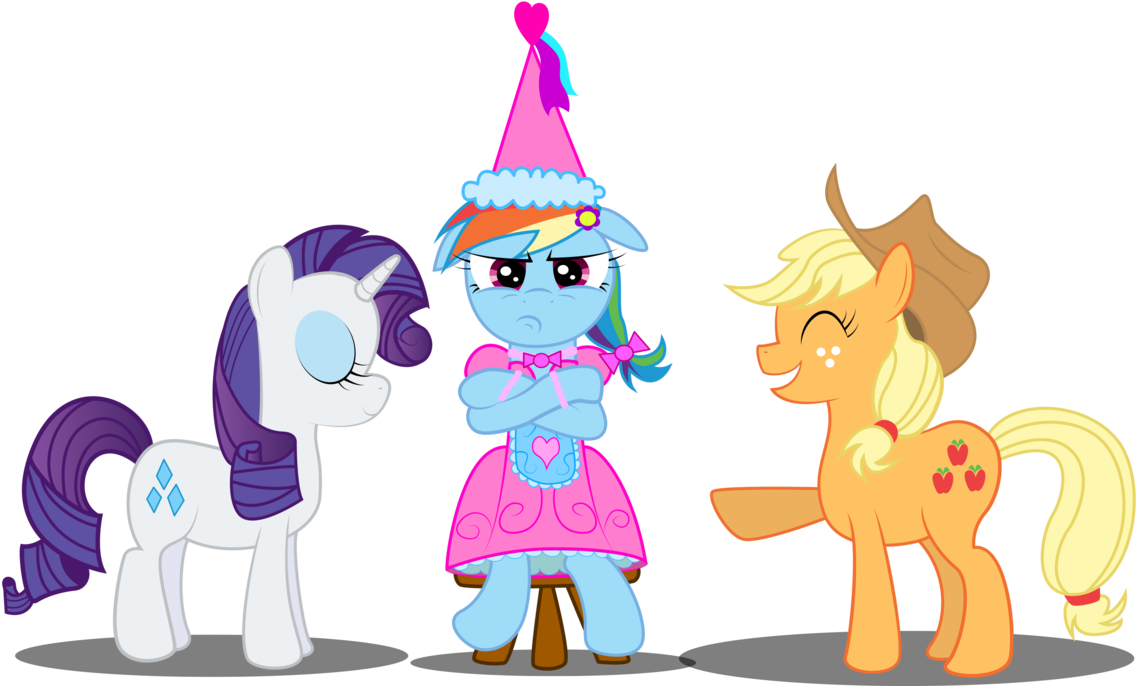 Nice Dress Rainbow Dash By M0rshu64-d8ov - Cartoon (1159x689)