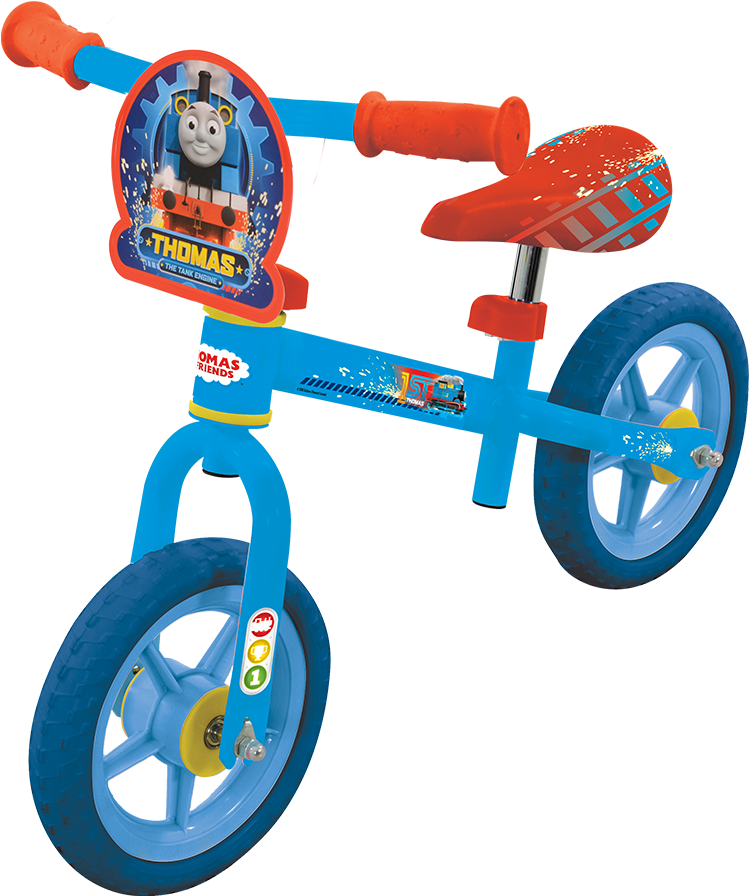 10” Balance Bike - Thomas & Friends My First In Line Scooter (900x916)