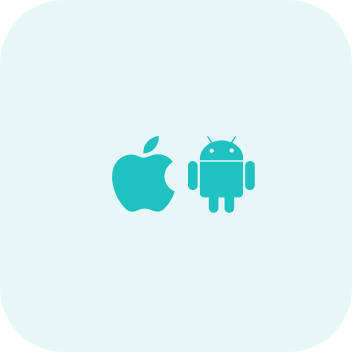 Native Ios & Android Apps - Android Apple Icon Png (352x352)