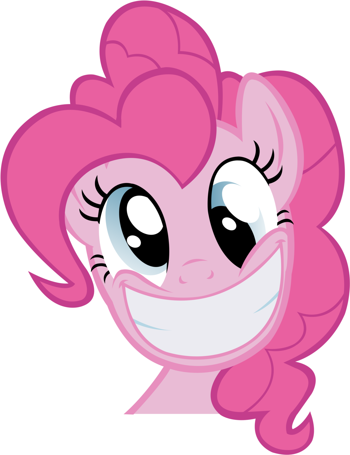 Pinkie Pie Smile By Lolke12 Pinkie Pie Smile By Lolke12 - My Little Pony Gif (1600x1600)