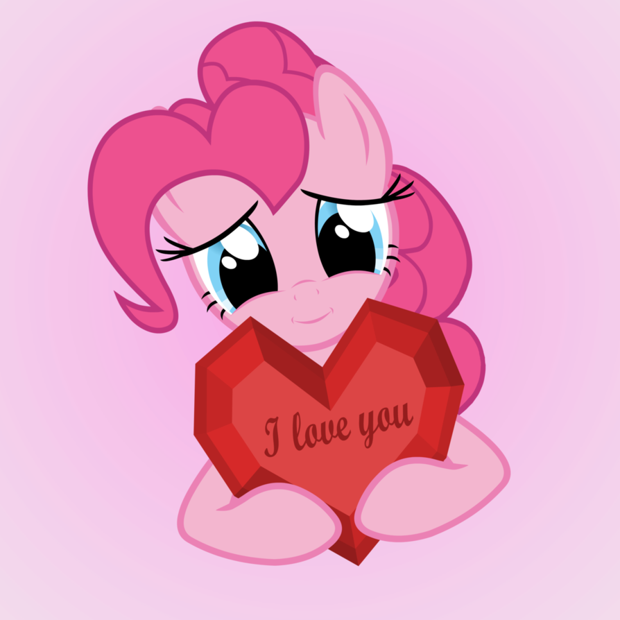 Img 2816427 1 Pinkie Pie Loves You By Ga - Mlp Pinkie Pie Love (894x894)