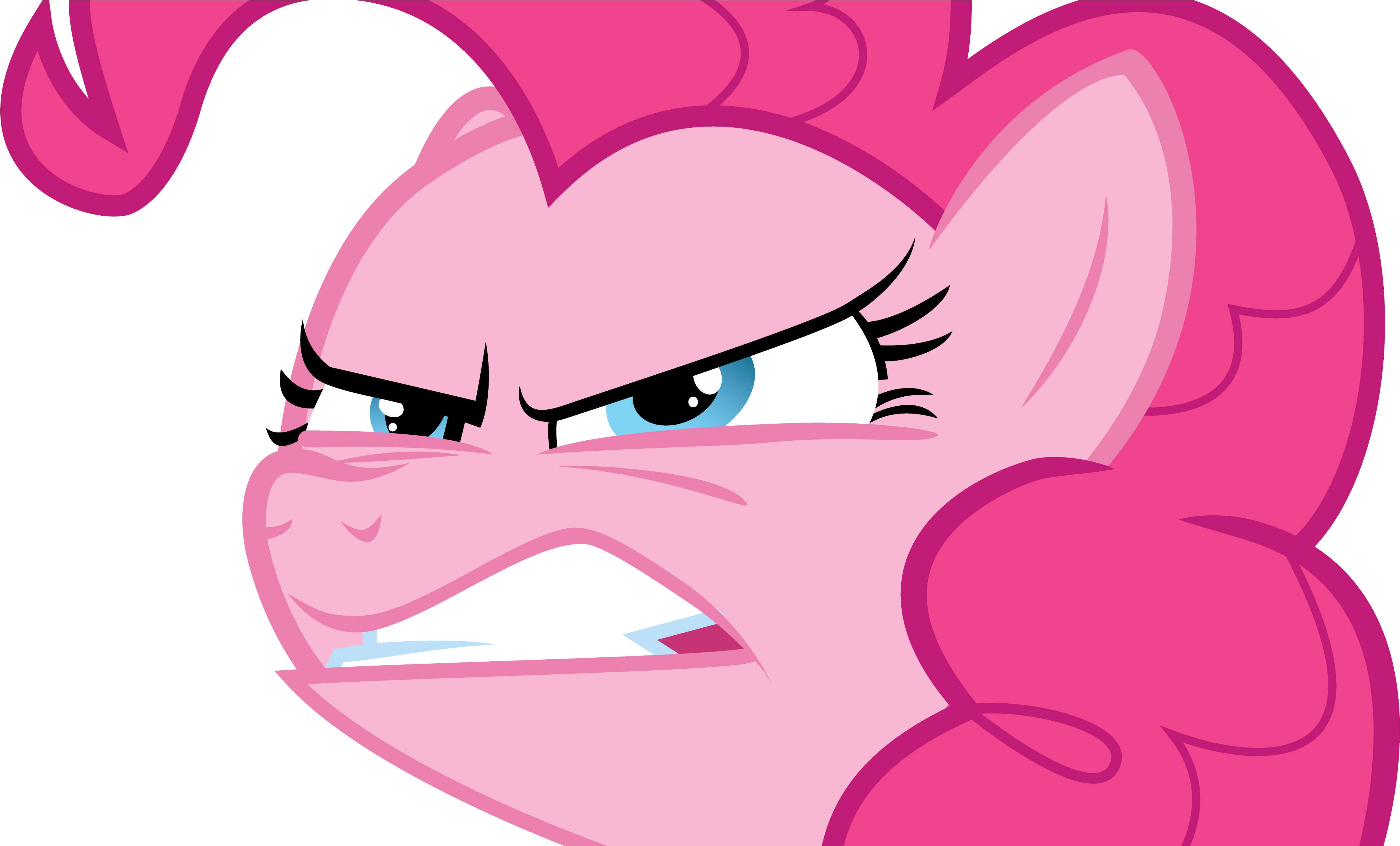 Angry - Pinkie Pie Angry Face (5333x3000)