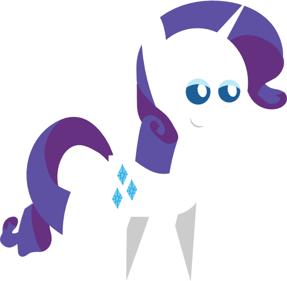 Top Images For Mlp Rarity Pointy Legs On Picsunday - Rarity Pointy Pony (586x573)