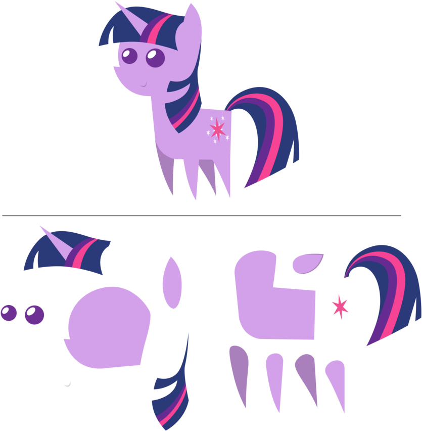Pointy Ponies - Twilight Sparkle Pointy Pony (1024x912)