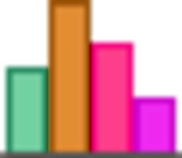 Bar Chart Statistic Clipart To Be Used As Icon Vector - Column Chart Clip Art (600x520)