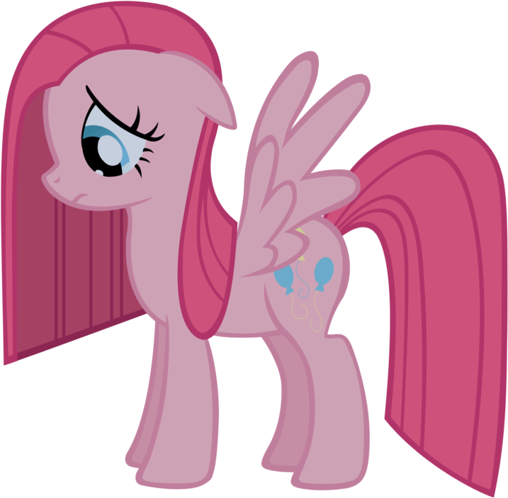 Wingamena Vector By Durpy - Pinkie Pie With Wings (956x835)