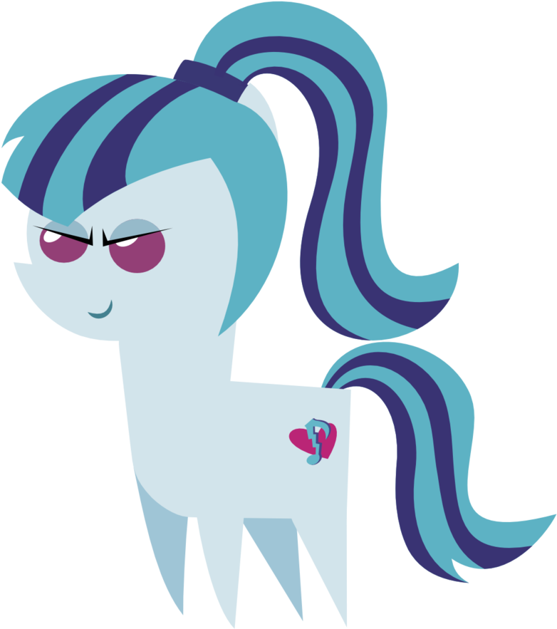 Sonata Dusk Pointy Pony By Kingdark0001 Sonata Dusk - Pony (1024x914)