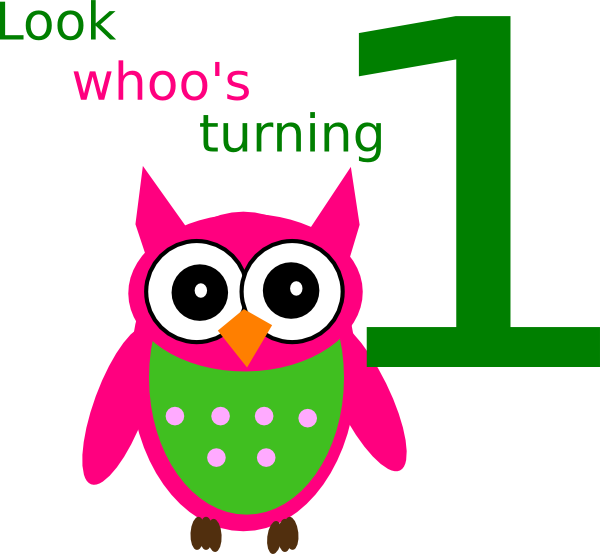 Birthday Owl Clip Art - Cartoon Clip Art Owls (600x554)